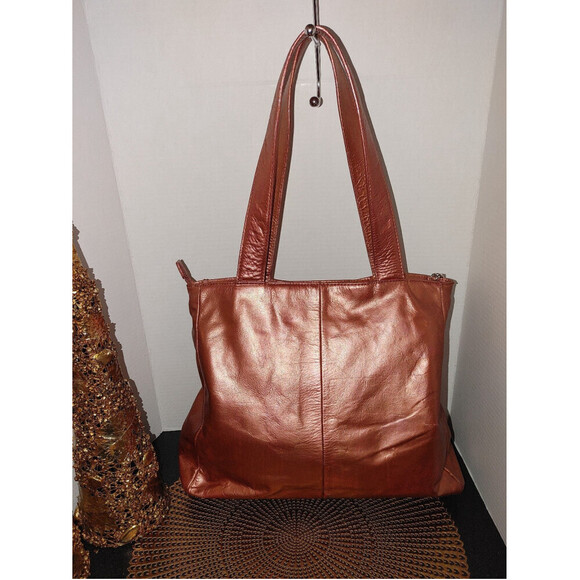 Kenneth Cole Leather Tote - Picture 5 of 9